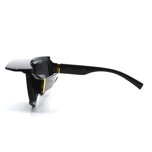 NEW DOLCE&GABBANA DG6177 501/87 BLACK DARK GREY UNISEX AUTHENTIC SUNGLAS… - Picture 10 of 16